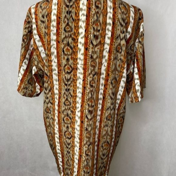 Renaissance sportswear Ladies vintage top eclectic print artsy size small USA - Picture 4 of 11